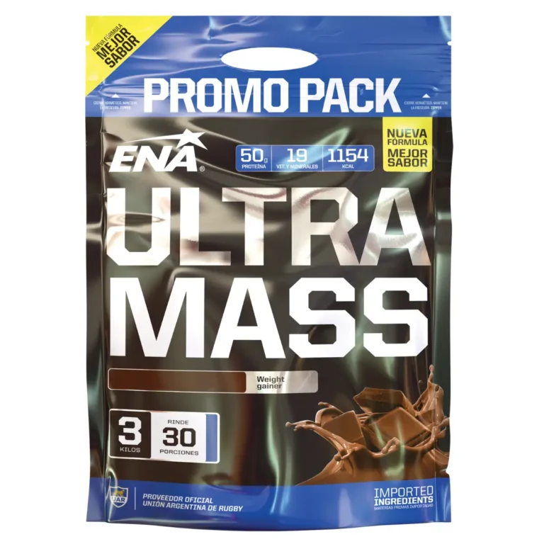 Ultra Mass 3 kg de ENA Sport (bolsa), envase