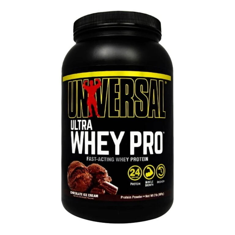 Ultra Whey Pro 1 kg de Universal Nutrition, envase