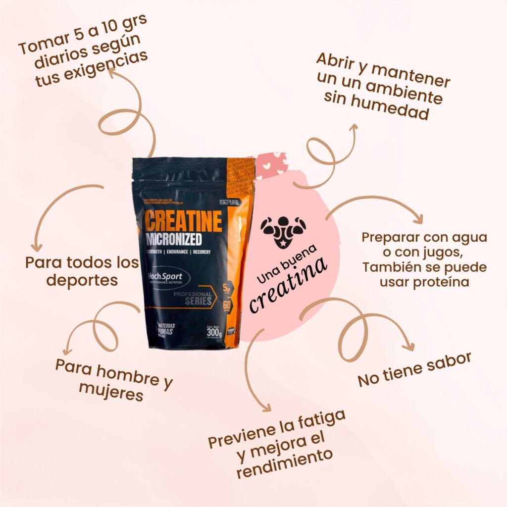 Creatina 300 grs de Hoch Sport