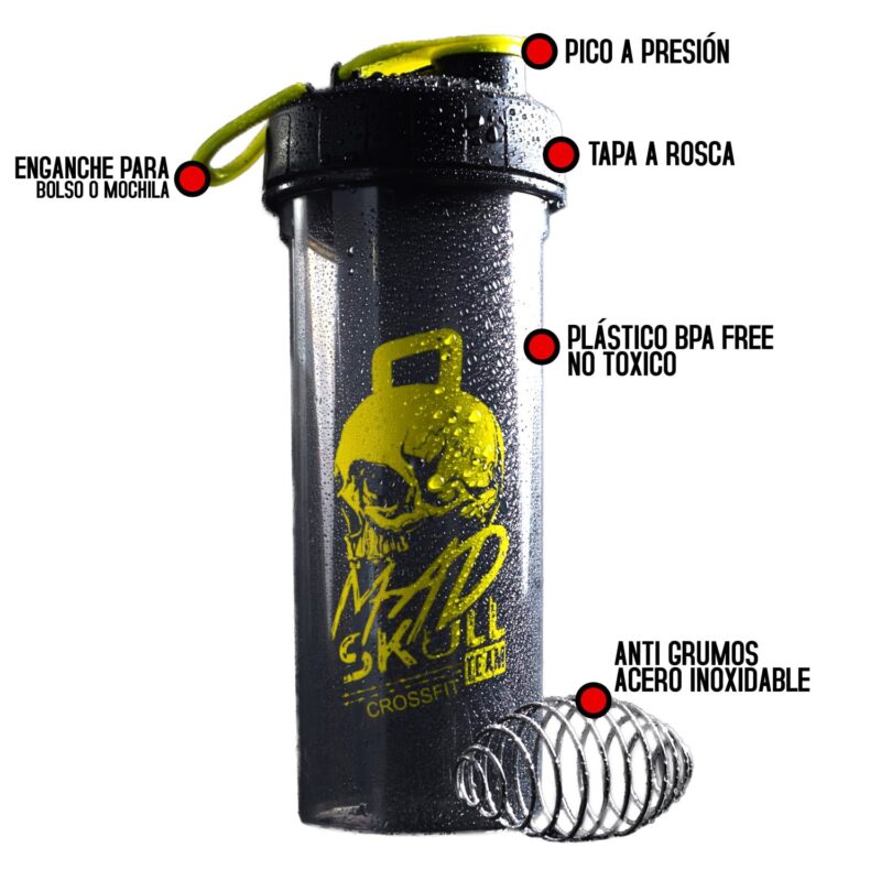 Vaso BPA FREE motivo Mad Skull