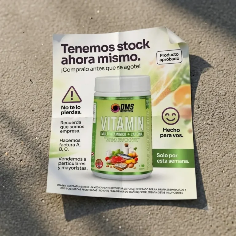 Vitamin de DMS Nutrition, vitaminas del complejo B