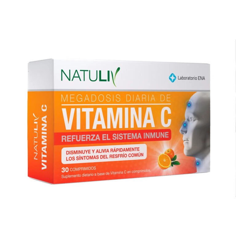 Vitamina C de ENA Sport, envase de 30 comprimidos