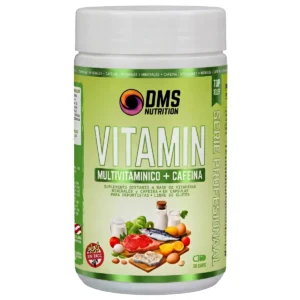 Vitamin x30 de DMS Nutrition. Vitaminas y Minerales con Cafeína.