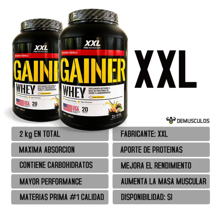 Whey Protein de XXL Pro Nutrition, información del producto