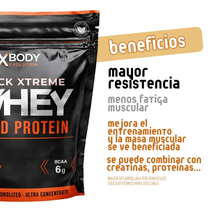 Whey Blend Protein de XBODY, presentación de 2 lbs