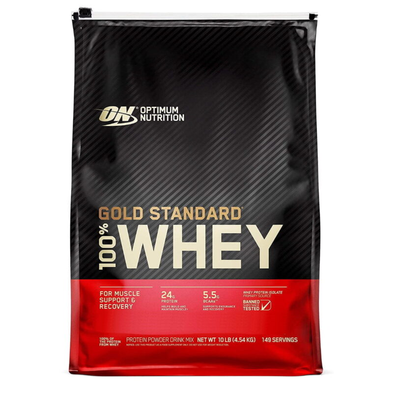 Whey Gold de 10 lbs de O.N.