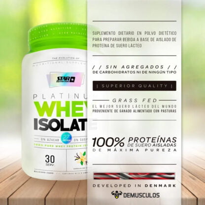Platinum Whey Isolate 2 Lbs Star Nutrition