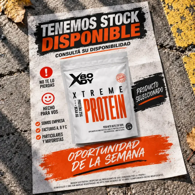 Whey Blend Protein XBODY, hidrolizada concentrada e isolate