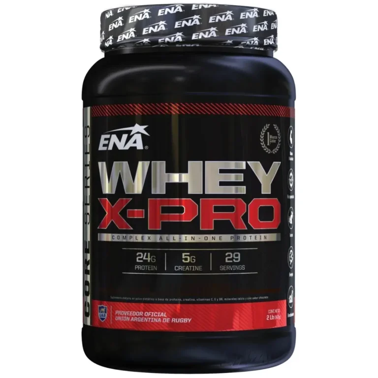 Whey X Pro 1 kg de ENA Sport, envase
