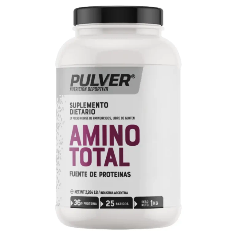 Amino Total 1 kg de Pulver, envase