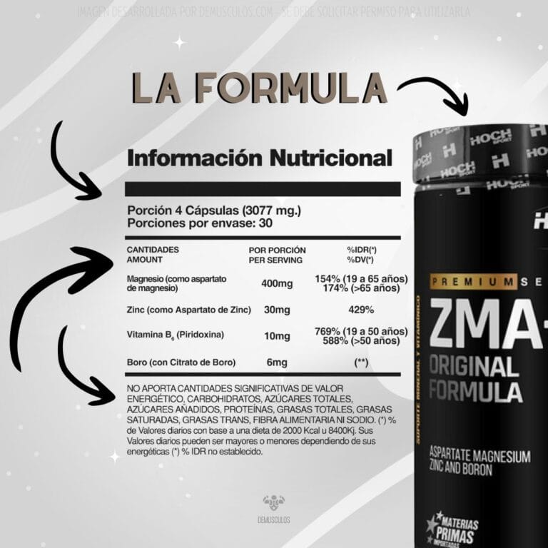 ZMA-B de Hoch Sport, información del producto
