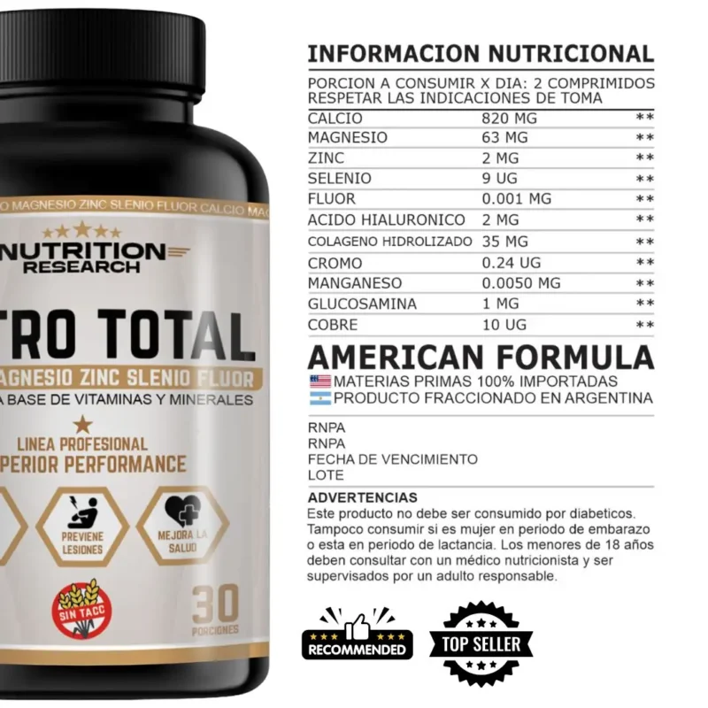 Artro Total Nutrition Research