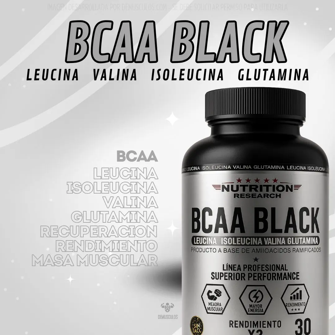 Bcaa Black de Nutrition Research