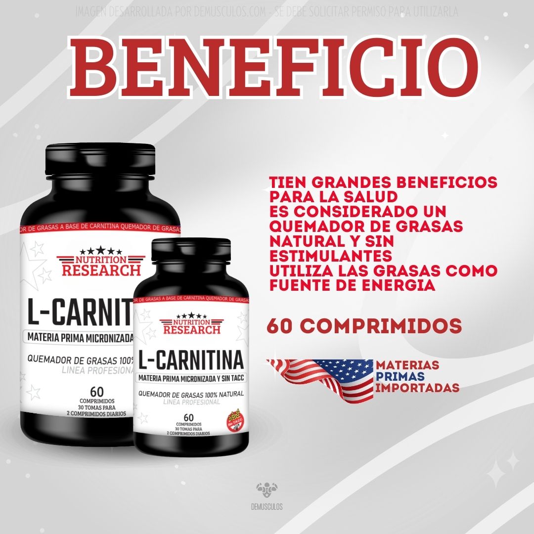 L-Carnitina de Nutrition Research: Beneficios