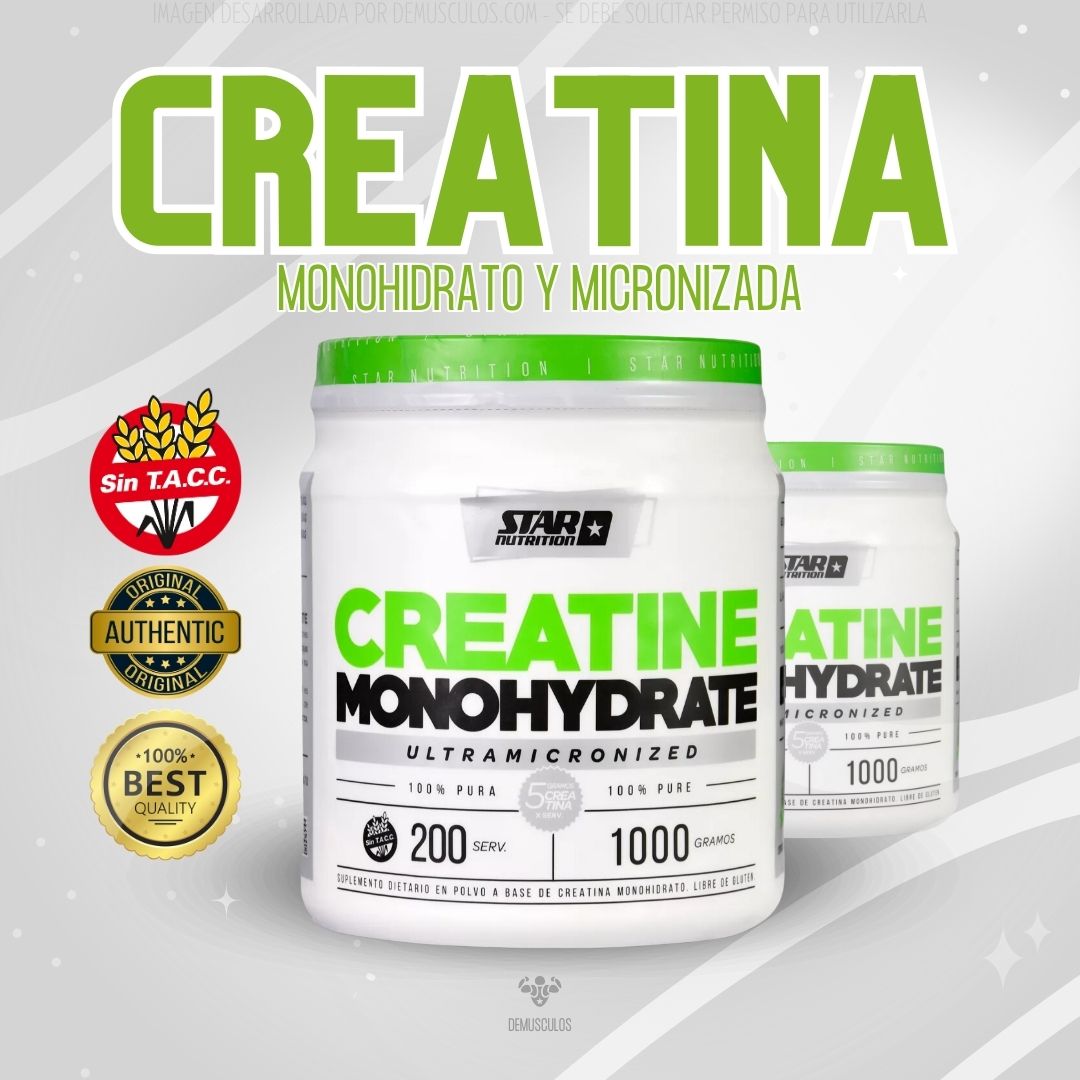 Creatina 1 kg de Star Nutrition