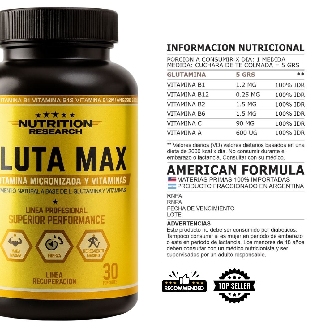 Gluta-Max de Nutrition Research