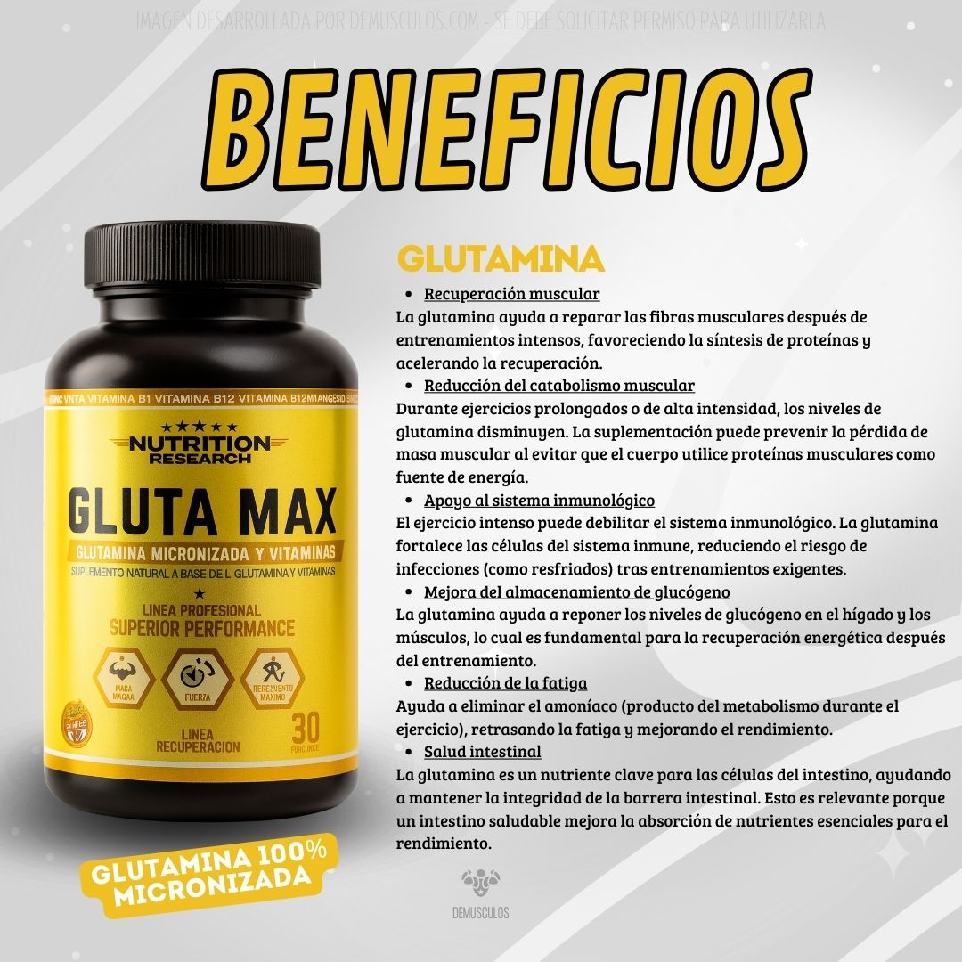 Gluta-Max de Nutrition Research