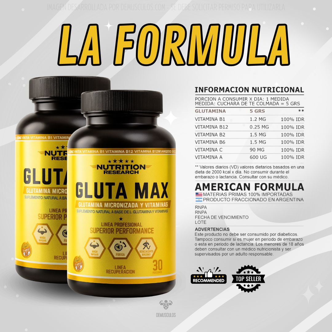 Gluta-Max de Nutrition Research