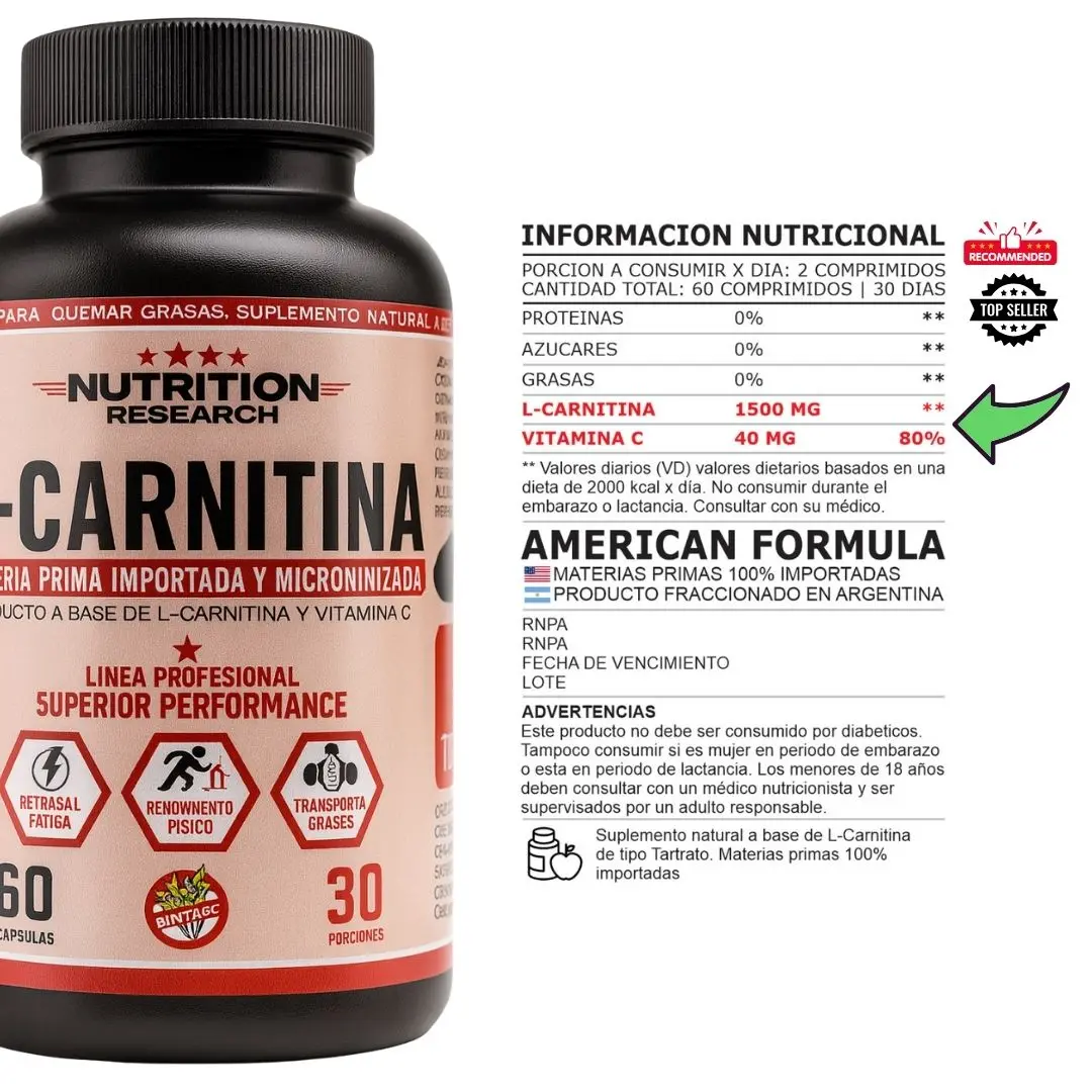 Carnitina Nutrition Research