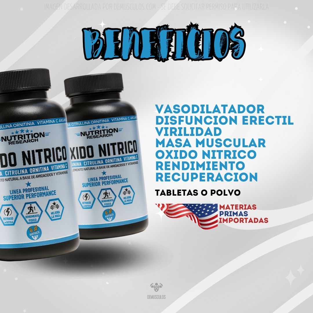Óxido Nítrico de Nutrition Research