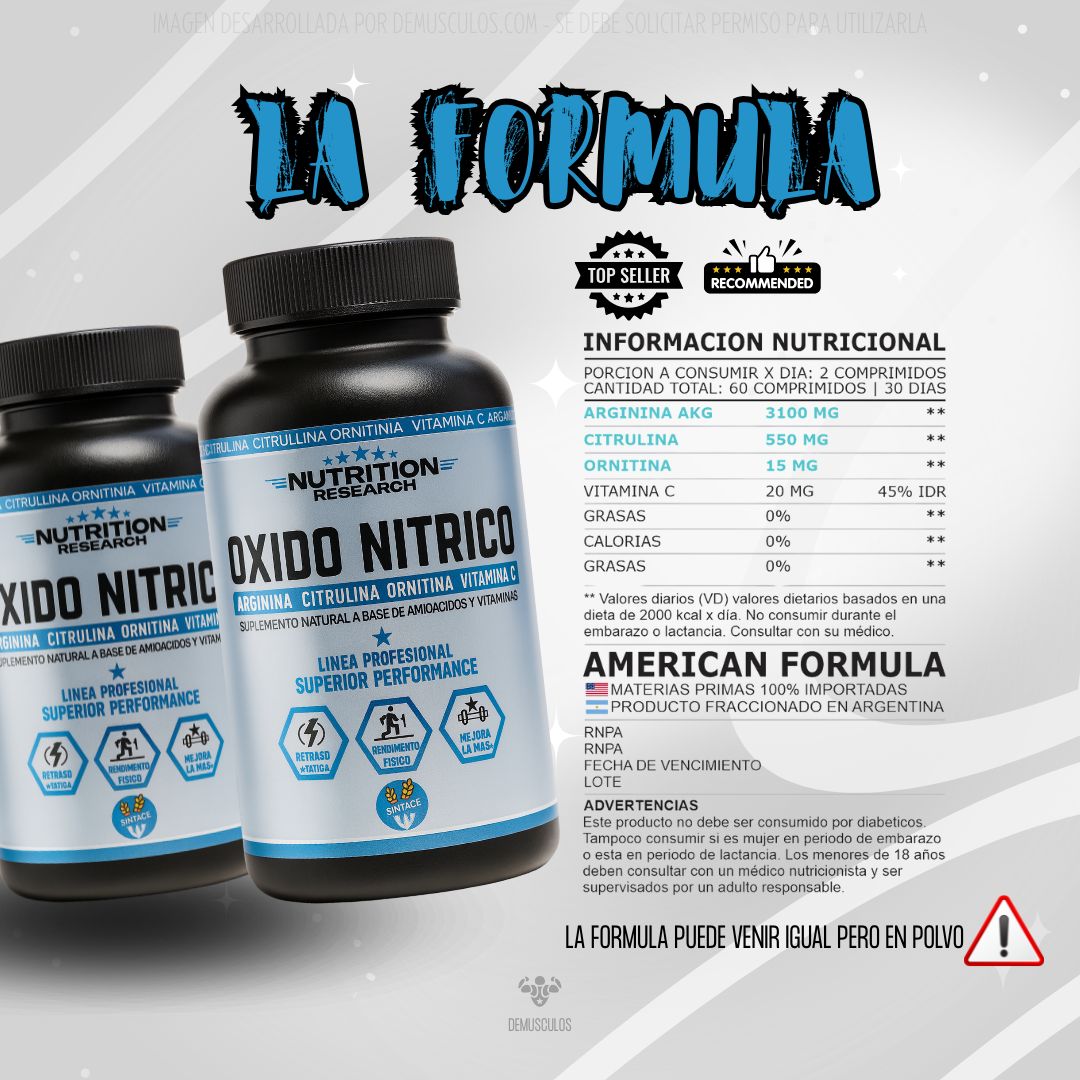 Óxido Nítrico de Nutrition Research