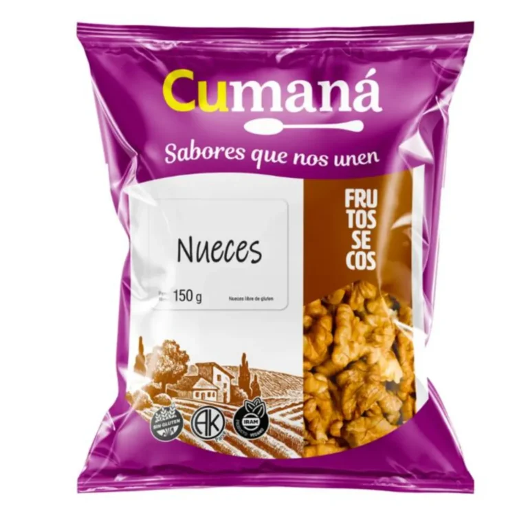 Nueces 150 g de Cumana, envase