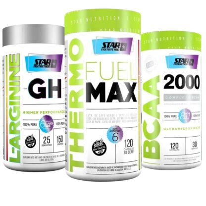Thermo Fuel + Arginina GH + Bcaa 2000