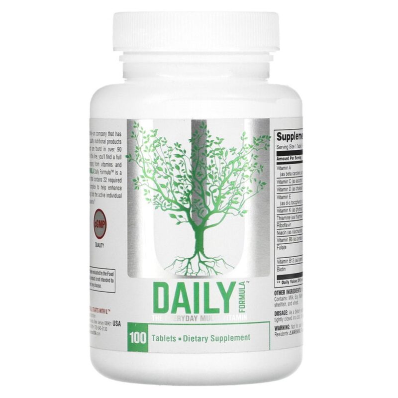 Daily Formula x100 de Universal Nutrition Vitaminas y Minerales
