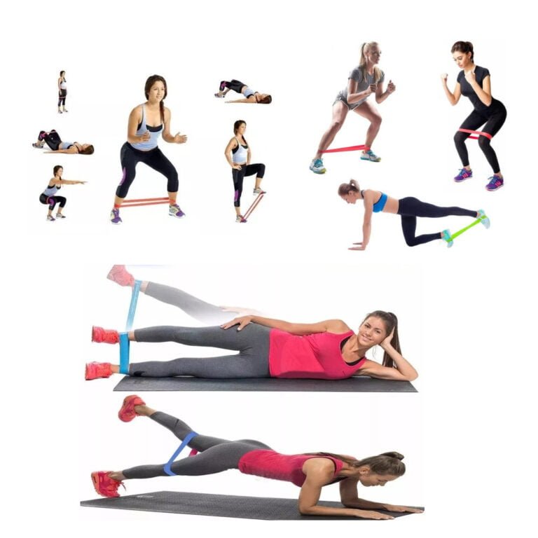 Ejercicios con banda circular Mir Fitness