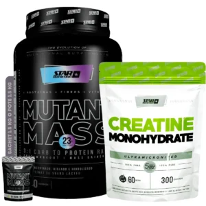 Mutant Mass 1.5 kg y Creatina 300 grs de Star Nutrition