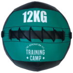 Medicine de cuero SIN pique de 12 kg. Mir Fitness o Generation Fit