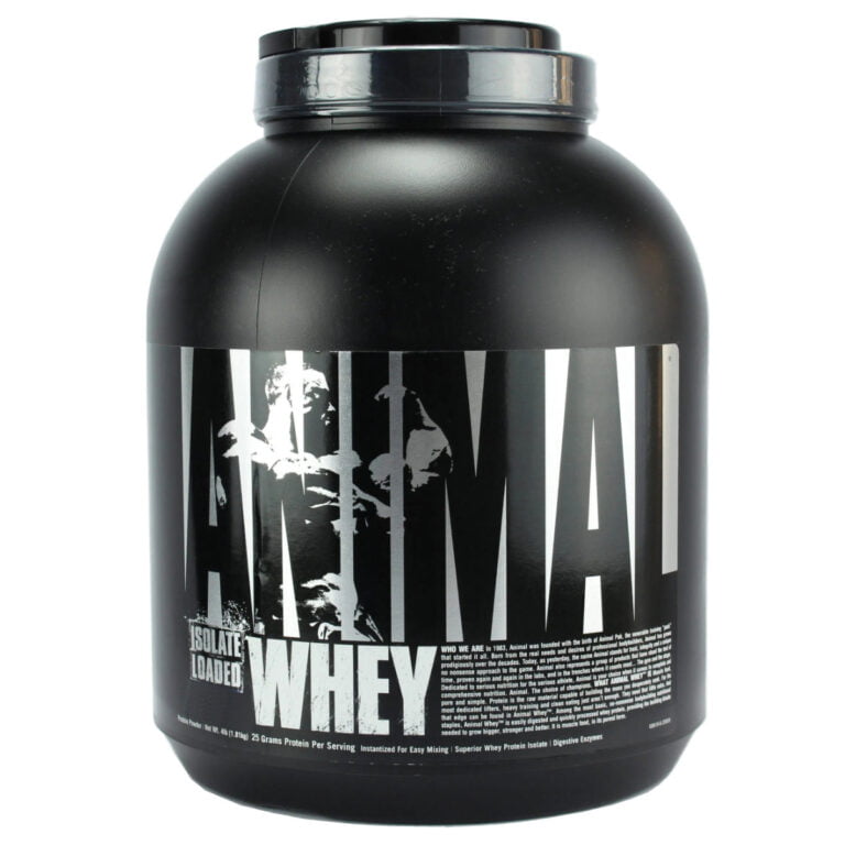 Animal Whey 4 lbs de Universal Nutrition, envase