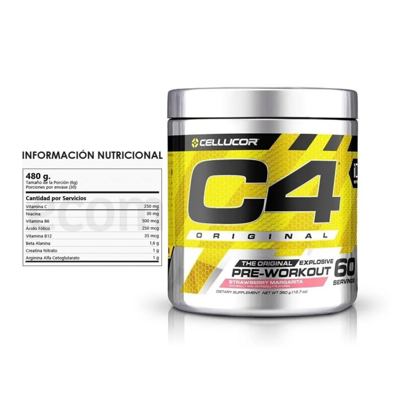 C4 de Cellucor x60 tomas - Imagen 4