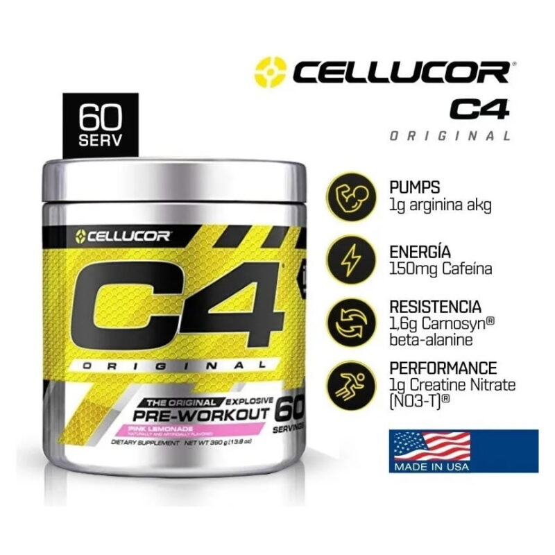 C4 de Cellucor x60 tomas - Imagen 2