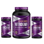Combo Xtrenght: Bcaa Pro + Nitrogain + Creatina