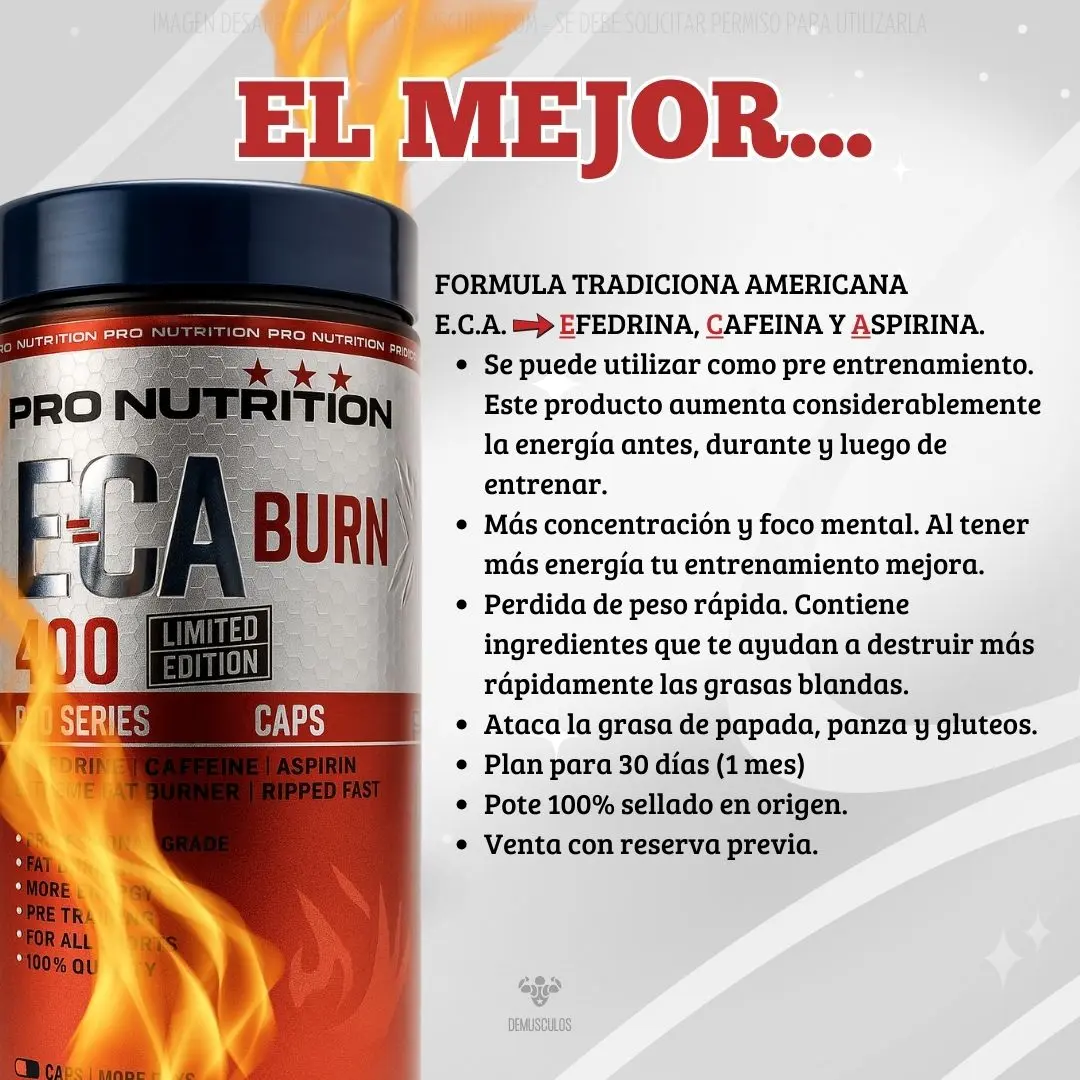 ECA 400 de Pro Nutrition