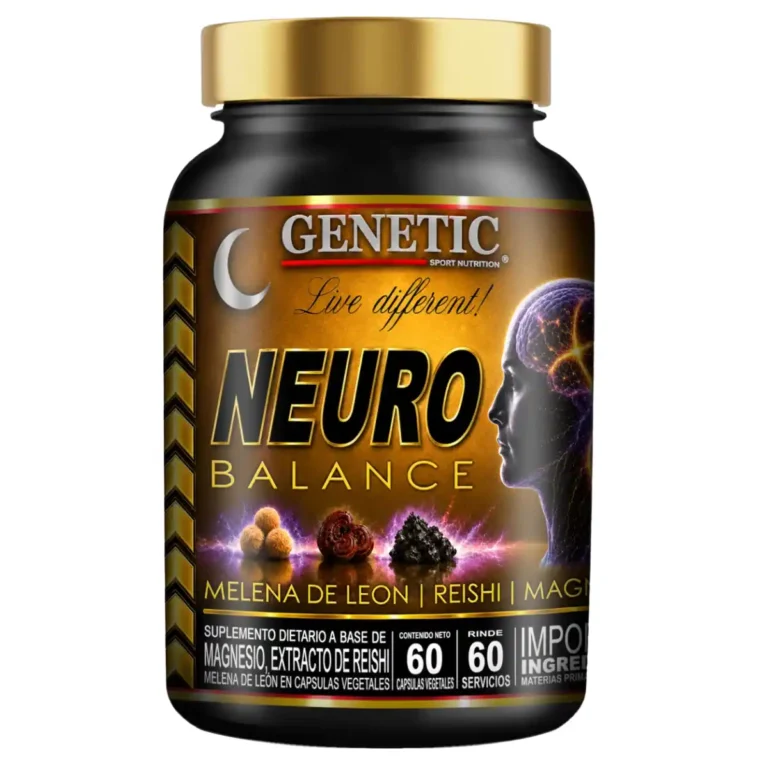 Neuro Balance de Genetic Sport, envase de 60 capsulas