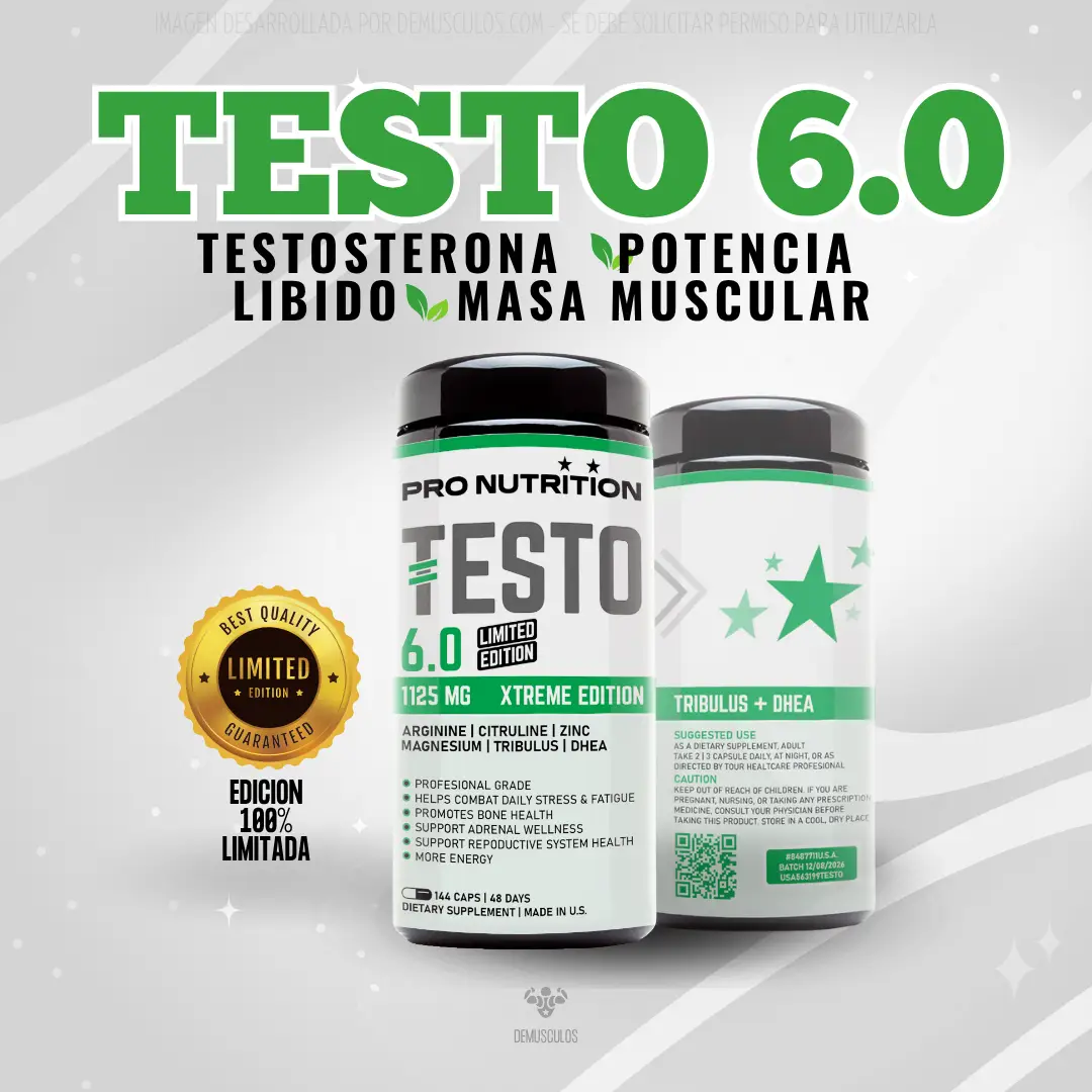Testo 6.0 de Pro Nutrition