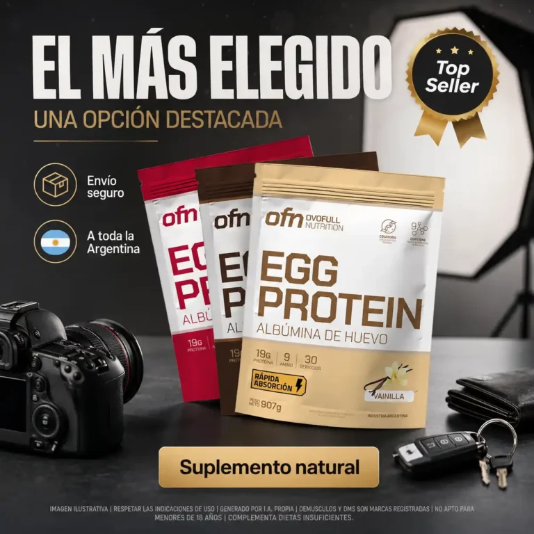 Ovofull saborizada 2 lbs 907 g, envase de proteina de clara de huevo