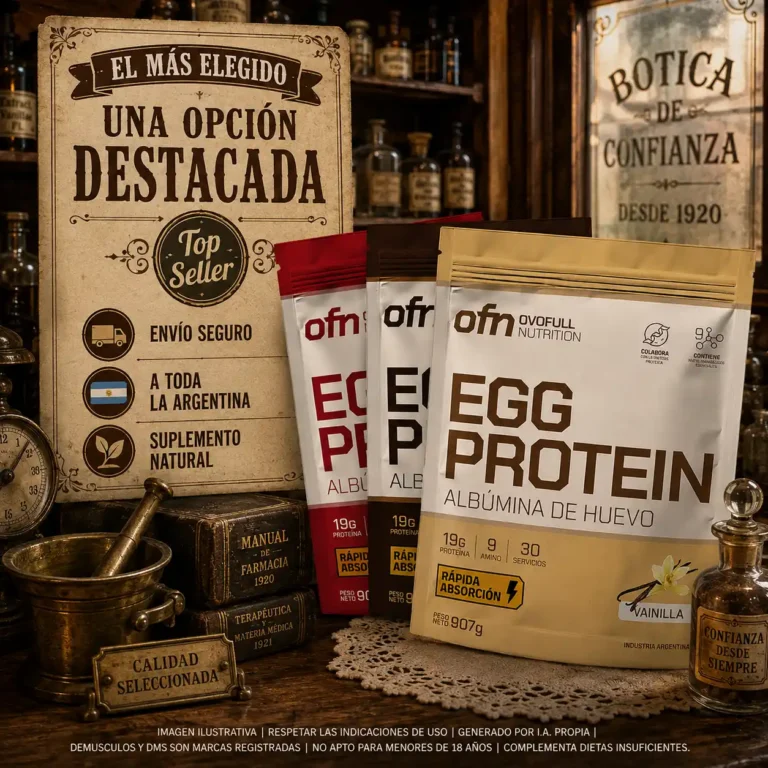 Ovofull saborizada 2 lbs, proteina de clara de huevo sin lactosa