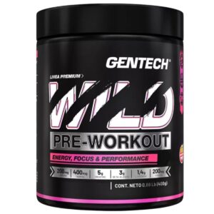 Wild 400 grs de Gentech - Pre Workout