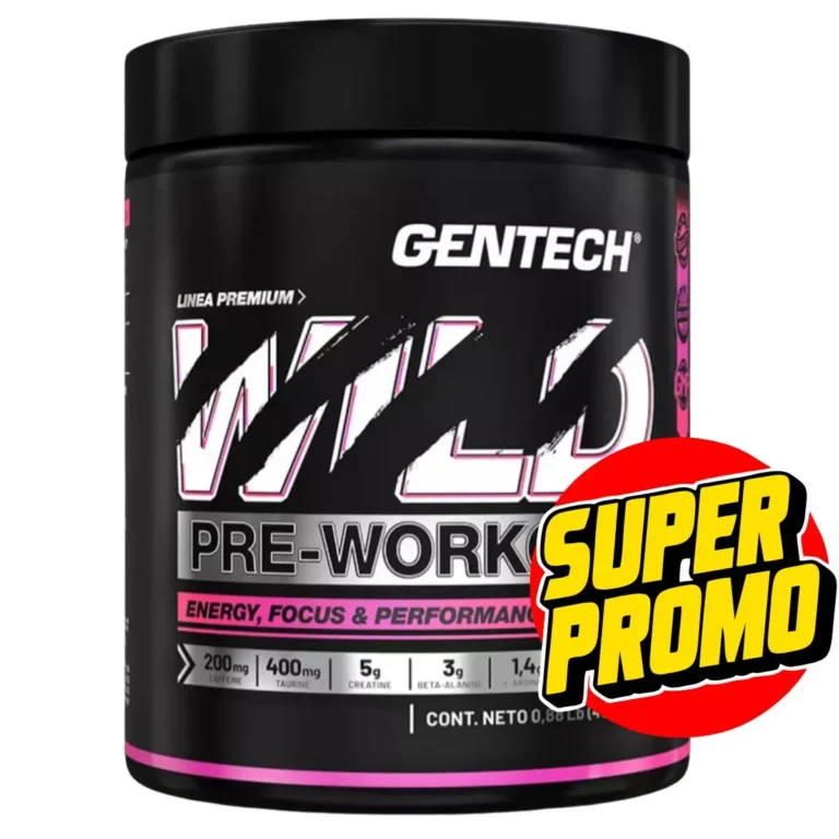 Wild Pre Workout Gentech 400 g