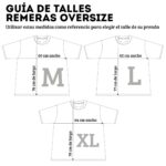 Talles de Remeras Oversize
