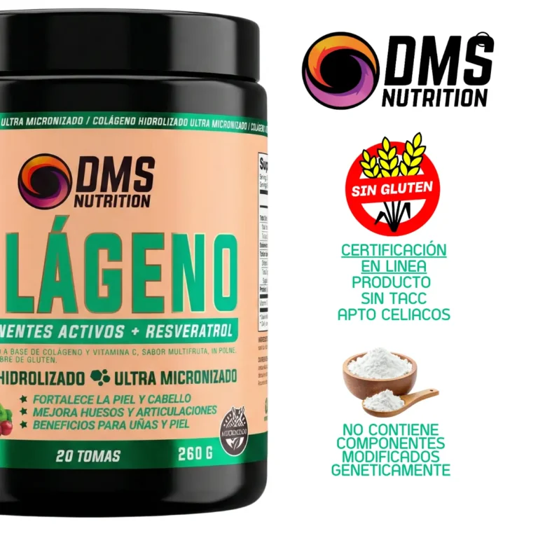 Colágeno DMS Nutrition x20 tomas 260 grs