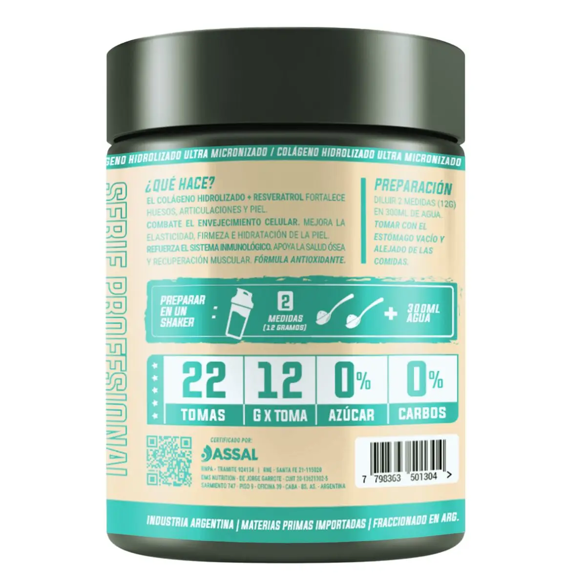 Colágeno DMS Nutrition - Detalles del producto