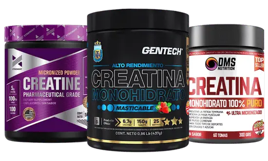 Creatina Monohidrato y Micronizada
