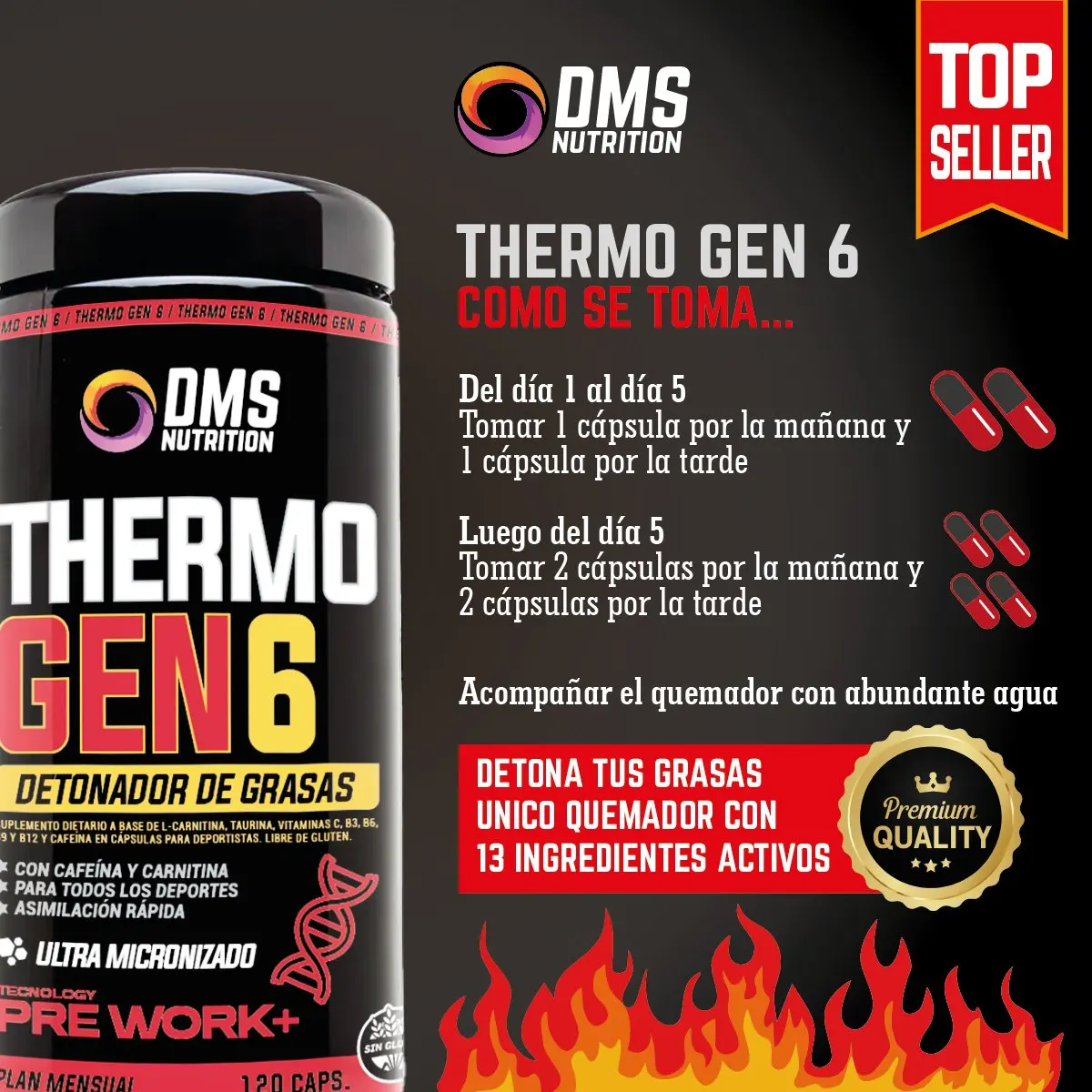 Thermo Gen 6 DMS Nutrition