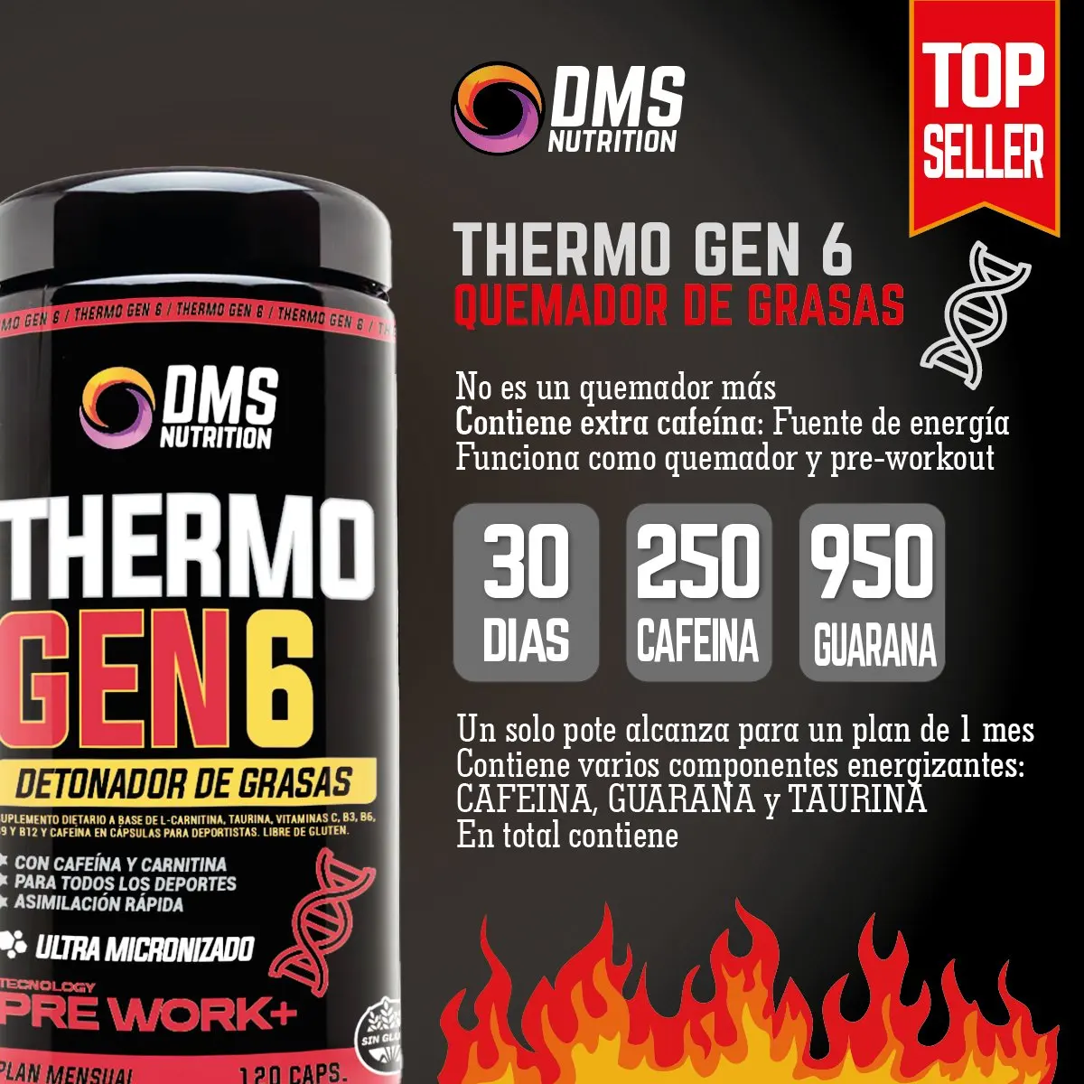 Thermo Gen 6 DMS Nutrition