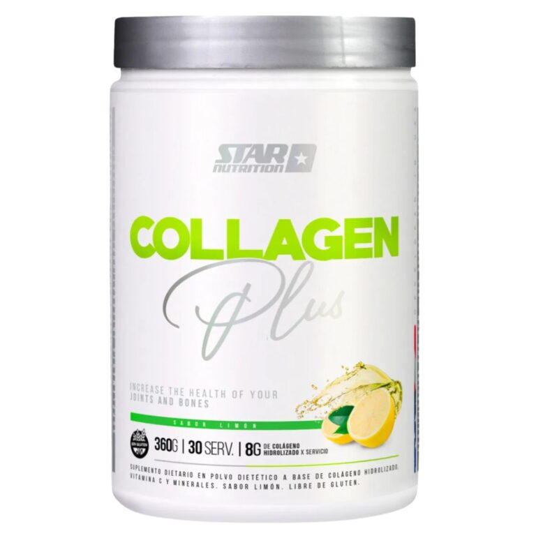 Collagen Plus de Star Nutrition x 360 g, envase del producto