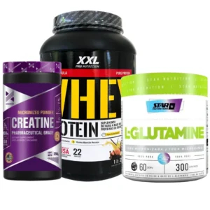 Whey 2 Lbs Star + Creatina Pulver + Bcaa Xtrenght